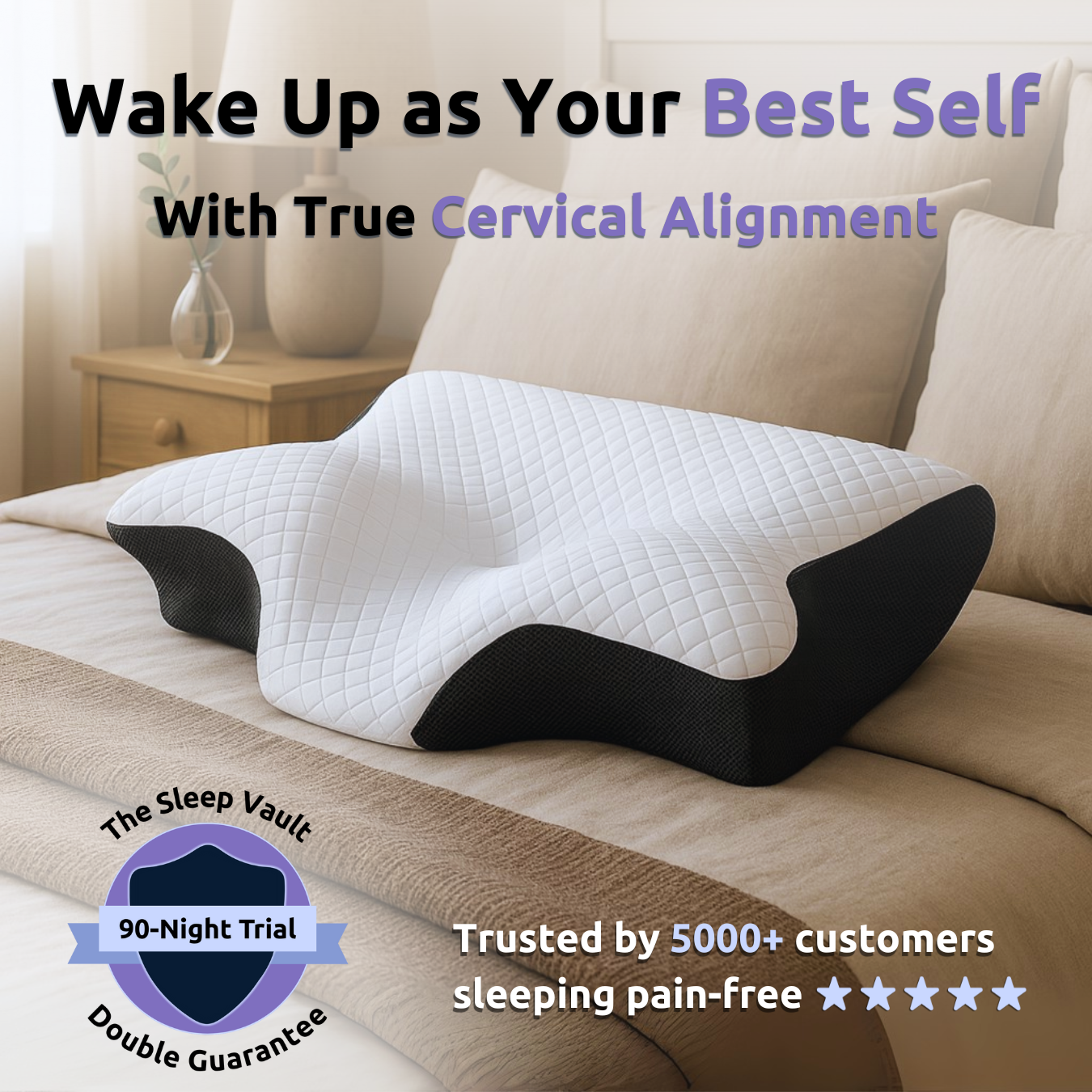 Vault NeckRelief™ Pillow