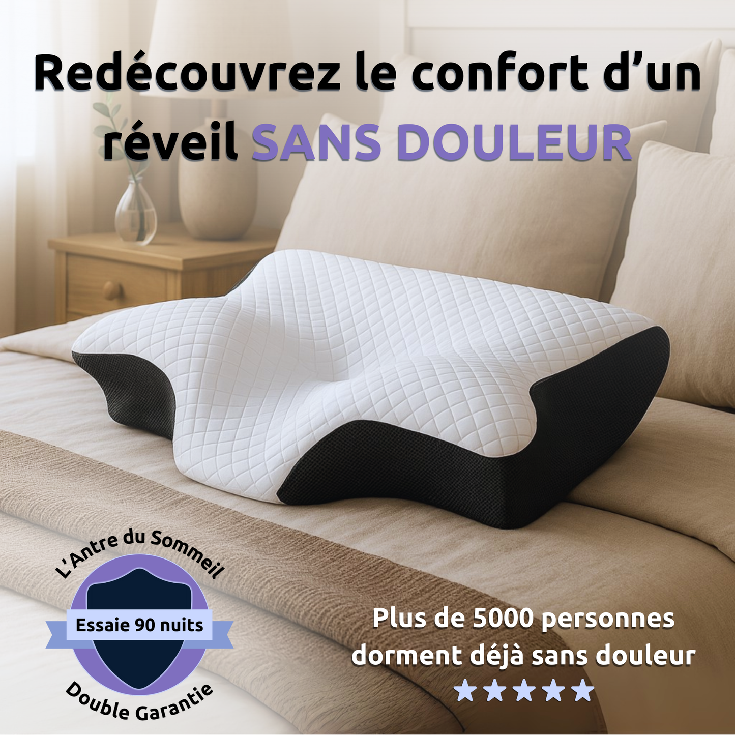 Oreiller Postural de l'Antre™